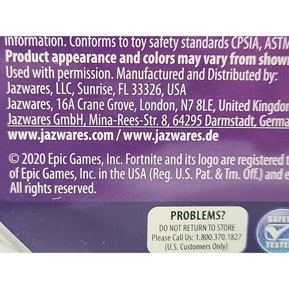 Fortnite 4 Inch Solo Mode Core Figure Pack Bone Wasp Action Figure - Picture 5 of 5